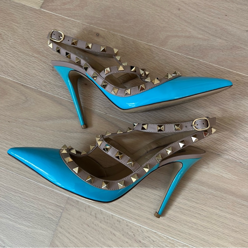 Valentino Rockstud Ankle Strap Pump - Picture 12 of 15